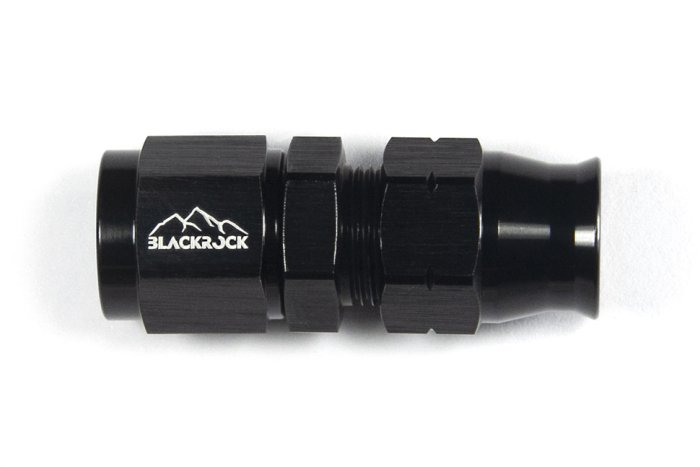 Фитинг AN-06, прямой "мама" Hardline, алюминий, BLACKROCK LAB H06-001-BK