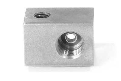 Тройник ABS Goodridge 1 х adapter crimp,- M10*1mm (обратный конус)  крепеж отв. , D-03 ABS-005AT