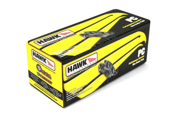 Колодки тормозные HB218Z.583 HAWK PC передние Honda