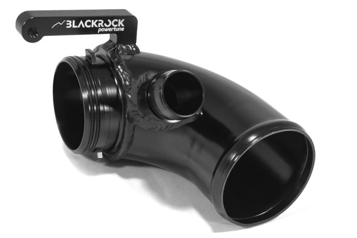 Турбо-инлет пайп на турбину, увеличенный BLACKROCK LAB VW-TI-0180 VAG Gen3, MQB 1.8; 2.0; Golf MK7;