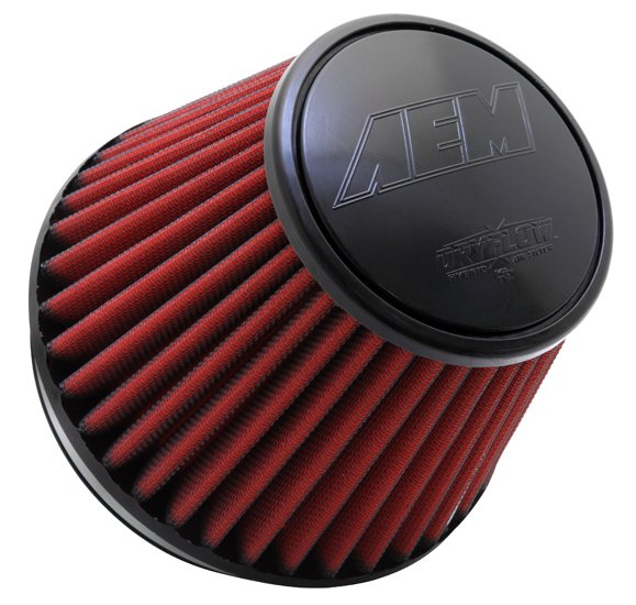 Воздушный фильтр нулевого сопротивления AEM 21-209DK универсальный D=152mm L=127 мм