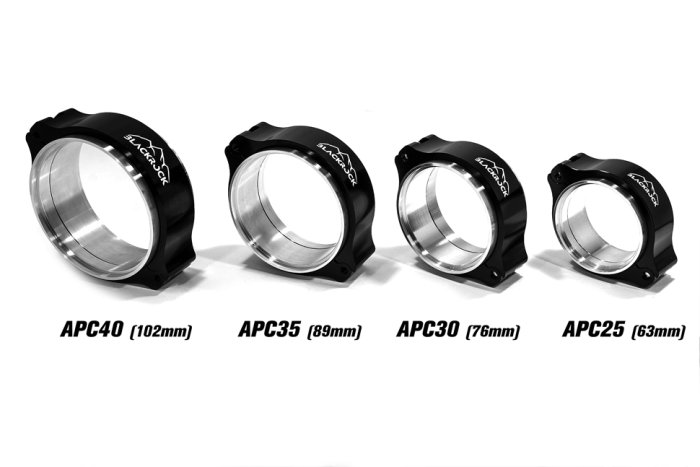 Хомут V-band 3.5" (89mm) алюминий; для системы впуска; BLACKROCK LAB APC35