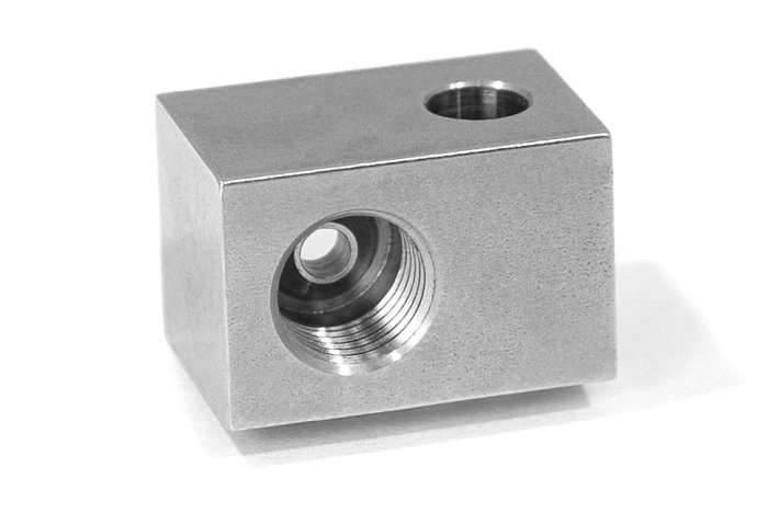 Тройник ABS Goodridge 1 х adapter crimp,- M10*1mm (обратный конус)  крепеж отв. 6mm, D-03 ABS-005A