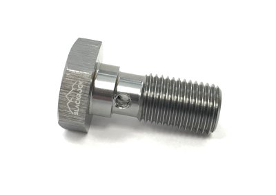 Болт (штуцер) для banjo 5/8X20 L=24mm, алюминий, BLACKROCK LAB, BB1-5820