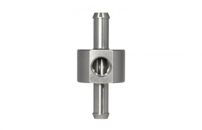 Адаптер под датчик NPT1/8&quot; - диаметр &quot;ёлочки&quot; 7,9mm шланг PUSH FIT , BLACKROCK LAB, P0505-18NPTTi