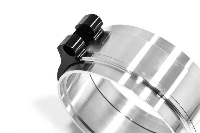 Хомут V-band 4" (102mm) алюминий; для системы впуска; BLACKROCK LAB APC40