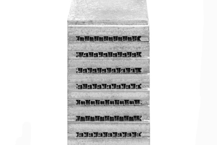 Ядро маслокуллера Vibrant Performance 12896; размер 250*150*50mm; 10"W x 6"H x 2"TH Bar Plate