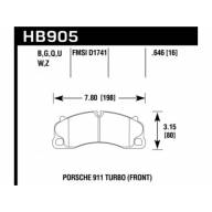 Колодки тормозные HB905B.646 HAWK HPS 5.0 перед Porsche 911 991 Turbo - Колодки тормозные HB905B.646 HAWK HPS 5.0 перед Porsche 911 991 Turbo