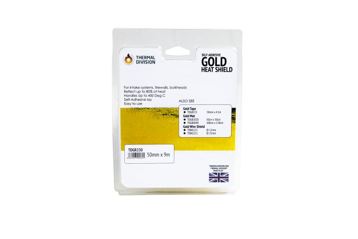 Термоизоляция лента Gold 5сm*9 m Thermal Division TDGR230