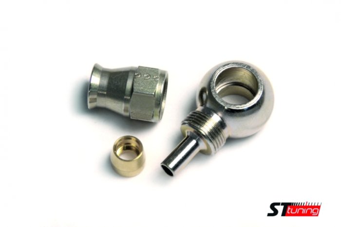 - 4 AN (4AN AN4) фитинг banjo прямой 12мм 600 серия Goodridge 5091-04-M12P