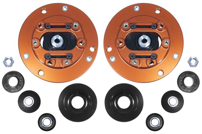 Верхние развальные опоры BMW M3 F80; M4 F82; ДО РЕСТ, ПОД 3 БОЛТА; AST TMA-B15-A2-20F (2шт.)