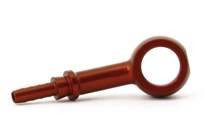 Фитинг banjo d10 mm, 20° D-03 алюминий КРАСНЫЙ, под опрессовку S5093-03DRD, Goodridge