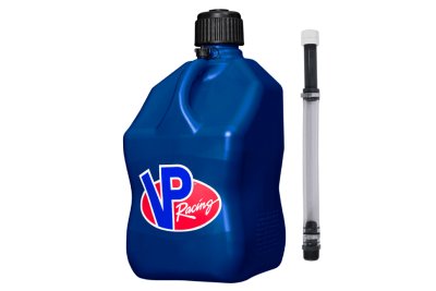 Канистра с заправочным шлангом 20.8L, заливным носиком VP Racing 3532-CA, синяя
