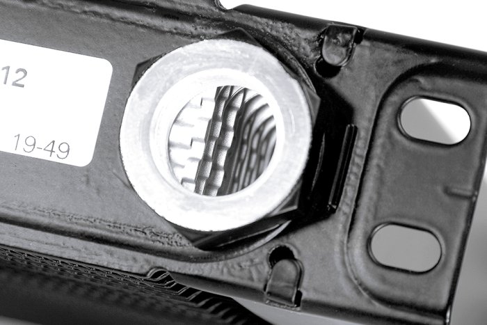 Радиатор масляный 34 ряда; 330 mm ширина; ProLine STD (M22x1,5 выход) Setrab, 50-634-7612