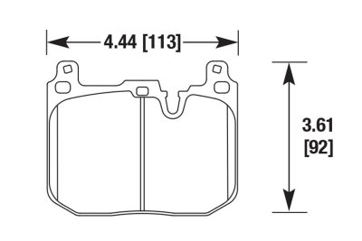 Колодки тормозные T8194SP2001 PAGID SP перед BMW M4 F82; M3 F80 F30; F20 F87 M-Performace