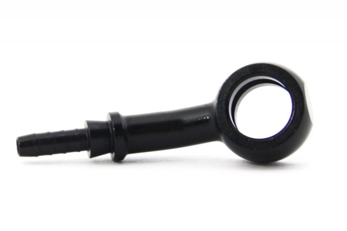 Фитинг banjo d10 mm, 20° D-03 алюминий ЧЕРНЫЙ, под опрессовку S5093-03DBK, Goodridge