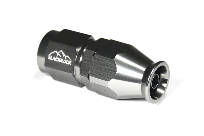 - 4 AN (4AN AN4) фитинг прямой 60 серия BLACKROCK LAB T04-001-6Ti алюминий (600 серия)
