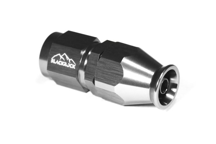 - 4 AN (4AN AN4) фитинг прямой 60 серия BLACKROCK LAB T04-001-6Ti алюминий (600 серия)
