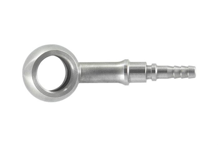 Фитинг banjo d10 mm, 20° D-03 нерж сталь, под опресовку BC03-2D10, BLACKROCK LAB