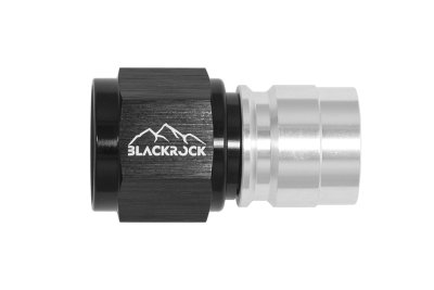 - 10 AN (10AN AN10) фитинг прямой, под опрессовку, под PTFE шланг, BLACKROCK LAB ЧЁРНЫЙ, C10-001-8BK