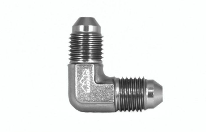 Адаптер П AN04 - П AN04, 90°, алюминий, BLACKROCK LAB, AN821-04Ti
