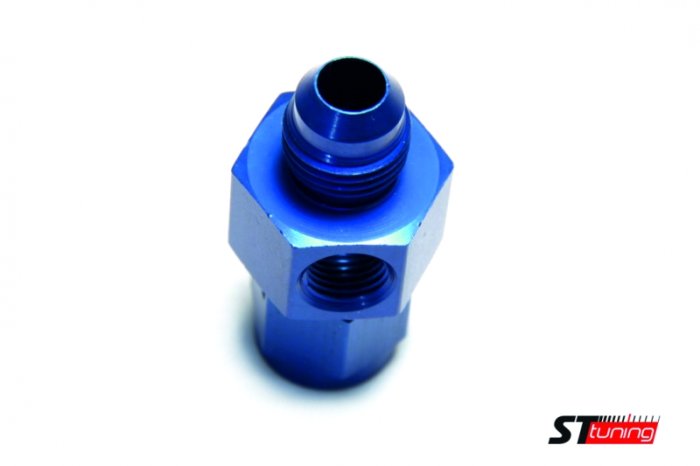 Адаптер под датчик NPT1/8", М AN6 - П AN6, алюминий, Goodridge FP192