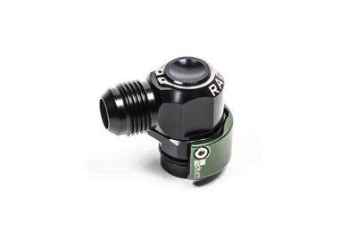 Адаптер AN-10 - 19mm быстросъём, 90°, Radium Engineering, 20-0748; BMW B58 Gen2 ; AUDI 5.2 V10