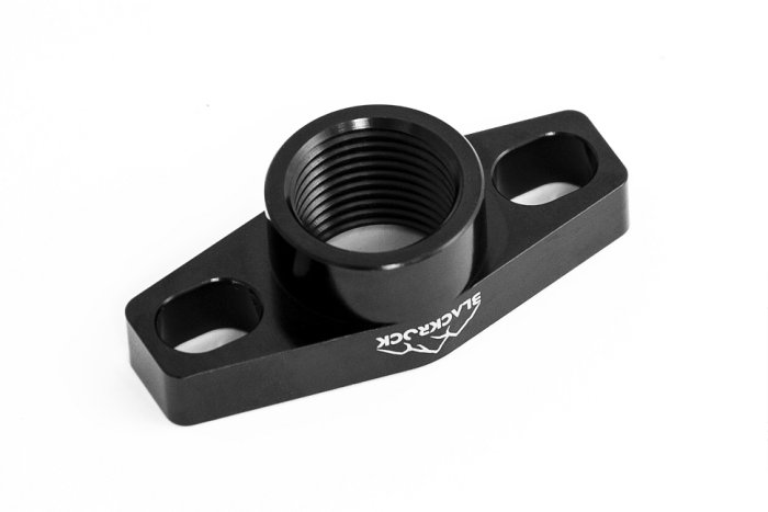 Адаптер М ORB AN08, фланец слива масла с турбины, алюминий, BLACKROCK LAB ANG-0802