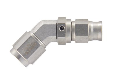 Фитинг мама M10*1 под прямой конус, 45°, вращающийся D-03 нерж. сталь, T03-64-M1, BLACKROCK LAB