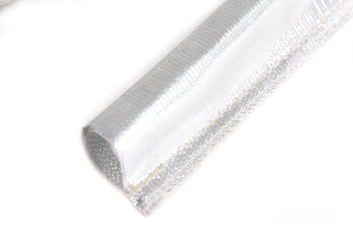 Термоизоляция шлангов и проводов 15mm цена 1м, Al+Fiberglass, Wire Shield, Thermal Division TDWH0510