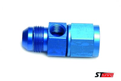 Адаптер под датчик NPT1/8&quot;, М AN8 - П AN8, алюминий, Goodridge FP193