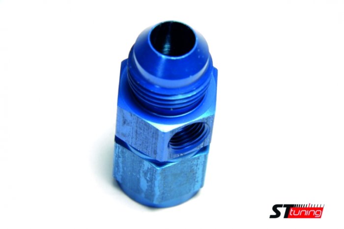 Адаптер под датчик NPT1/8", М AN8 - П AN8, алюминий, Goodridge FP193