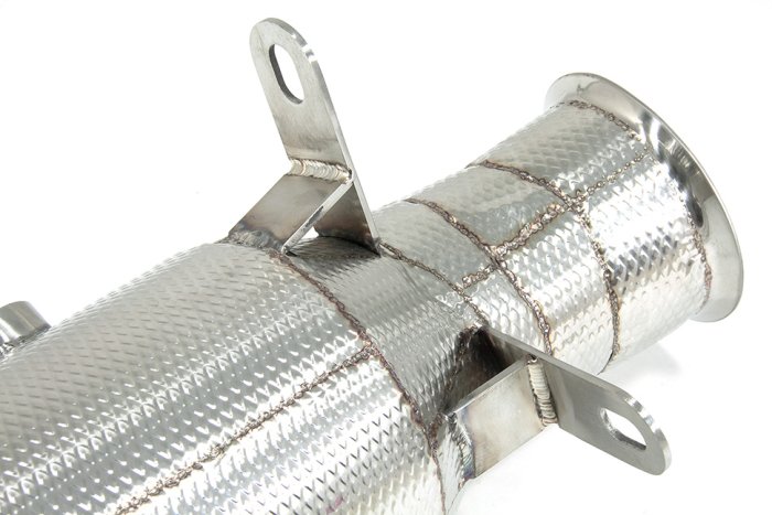 Приемная труба (даунпайп) BMW-DP-0255 BlackRock Lab BMW N55 F20 M135i; F30 335i; F32 435i