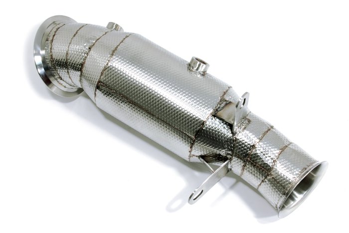 Приемная труба (даунпайп) BMW-DP-0255 BlackRock Lab BMW N55 F20 M135i; F30 335i; F32 435i