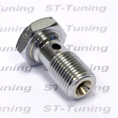 Болт (штуцер) для banjo M10x1.25 L=20mm хром, Goodridge 992-03-32CH