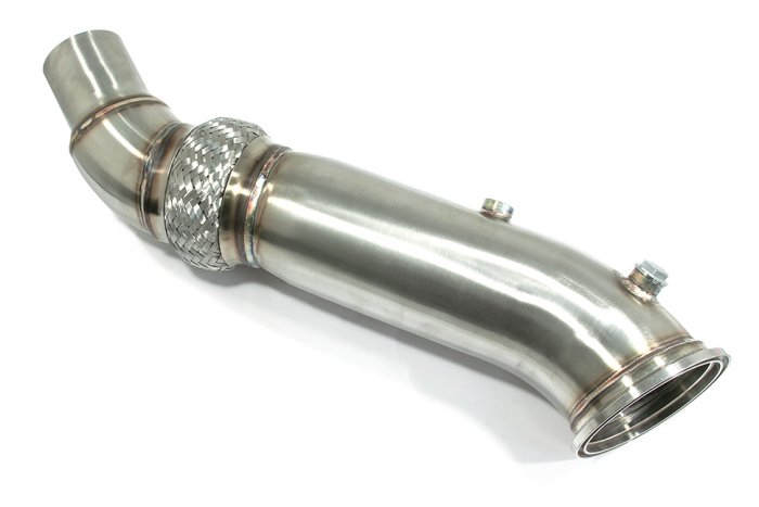 Даунпайп/приемная труба BlackRock Lab BMW B58 2016+ M140i/M240i/340i/440i/540i/740i F/G BMW-DP-0258