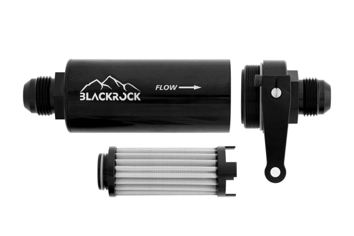 Фильтр топливный  / масляный AN-12, 60 micron. С ПЕРЕКРЫВАЮЩИМ КРАНОМ; BLACKROCK LAB MF12-V60