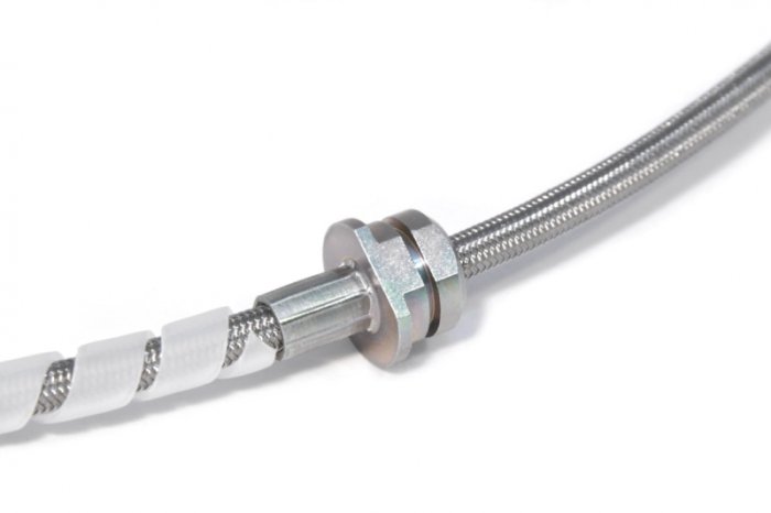 Армированные тормозные шланги Goodridge VAGFB-S38V1-2P (2 шт.) перед Audi A3. S3 2012- (8V); GOLF 7,