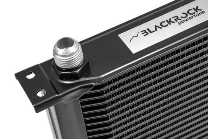 Радиатор масляный 28 рядов; 330 mm ширина; STD (10-AN выход) BLACKROCK LAB, URB-428