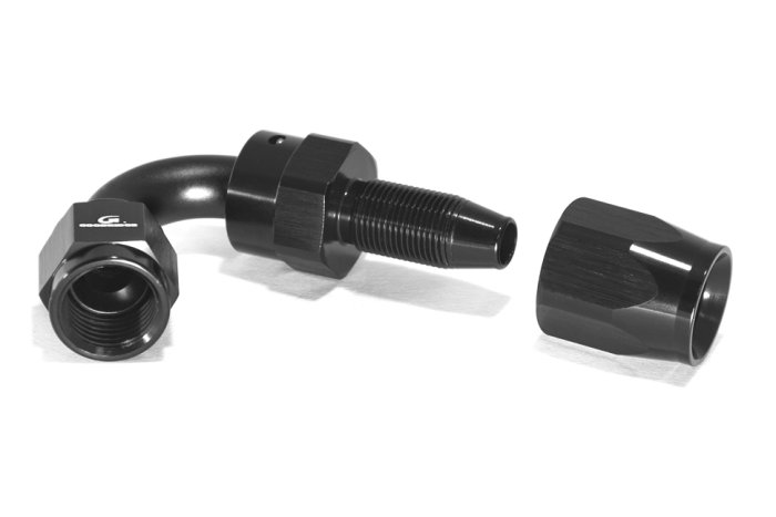 - 6 AN (6AN AN6) фитинг 120 градусов черный Goodridge 1136-12006BK