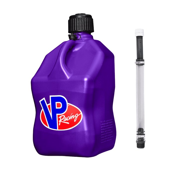 Канистра с заправочным шлангом 20.8L, заливным носиком VP Racing 3612-CA, фиолетовая