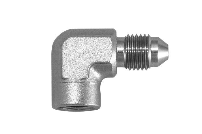 Адаптер П AN04 - М NPT1/8X27, 90°, алюминий, BLACKROCK LAB, AN379-0418NPT