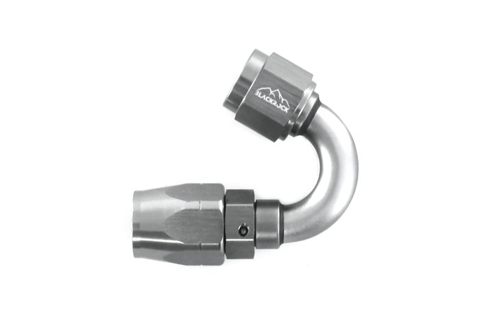 - 6 AN (6AN AN6) фитинг 150°, 20 серия Cutter Style, BLACKROCK LAB A06-150-2Ti