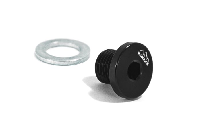 Заглушка (папа) M14 x 1.5 mm, алюминий, BLACKROCK LAB, AM814-M1415BK