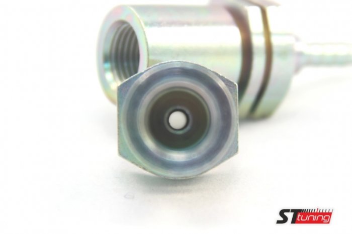 Фитинг мама M10*1 под обратный конус, резьба 9mm D-03 сталь, под опрессовку S757-03-31Z1DS Goodridge