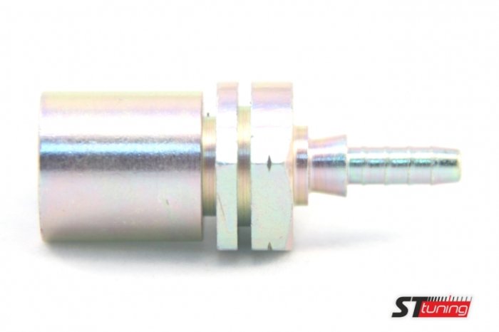 Фитинг мама M10*1 под обратный конус, резьба 9mm D-03 сталь, под опрессовку S757-03-31Z1DS Goodridge