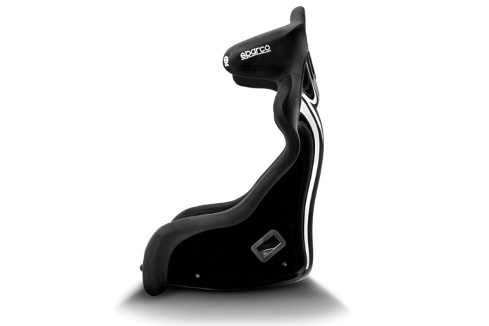 Спортивное сиденье CIRCUIT II QRT SPARCO, размер L, черное, FIA 8855-1999, 008011RNR