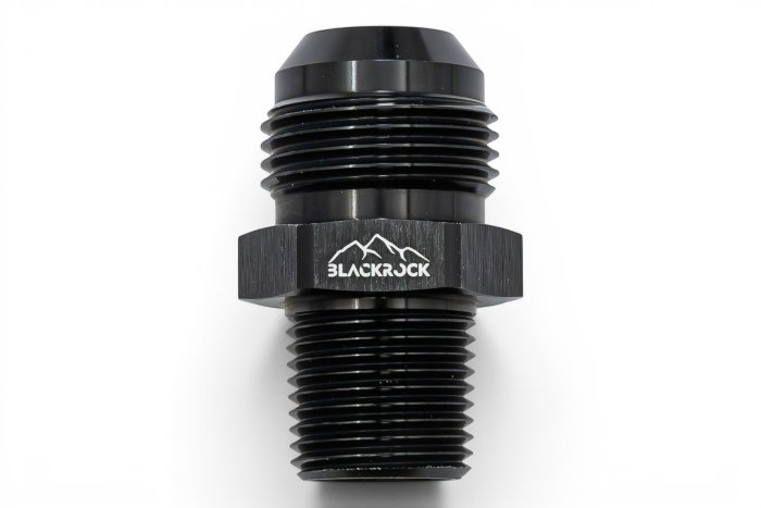 Адаптер П AN12 - П 1/2 NPT, алюминий, BLACKROCK LAB, AM816-1212NPT