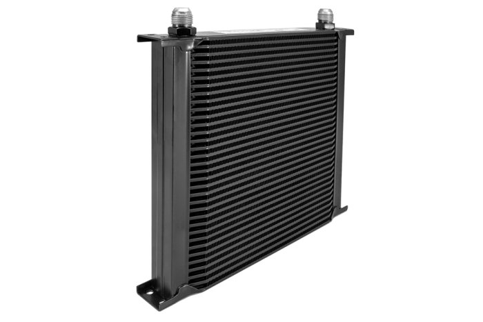 Радиатор масляный 34 ряда; 330 mm ширина; STD (10-AN выход) BLACKROCK LAB, URB-434