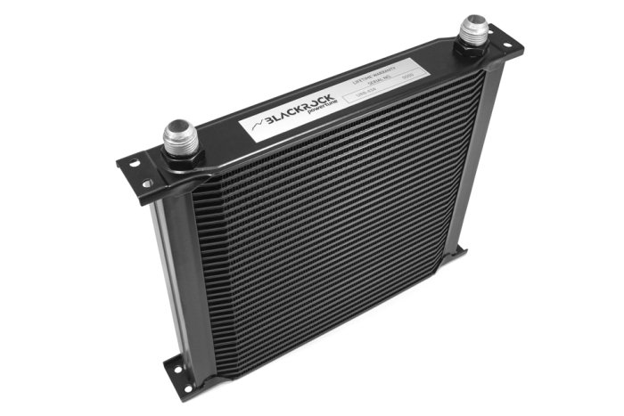 Радиатор масляный 34 ряда; 330 mm ширина; STD (10-AN выход) BLACKROCK LAB, URB-434
